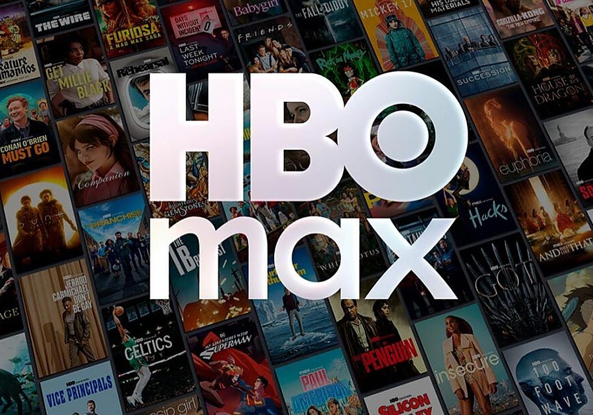 Logotipo de HBO Max.