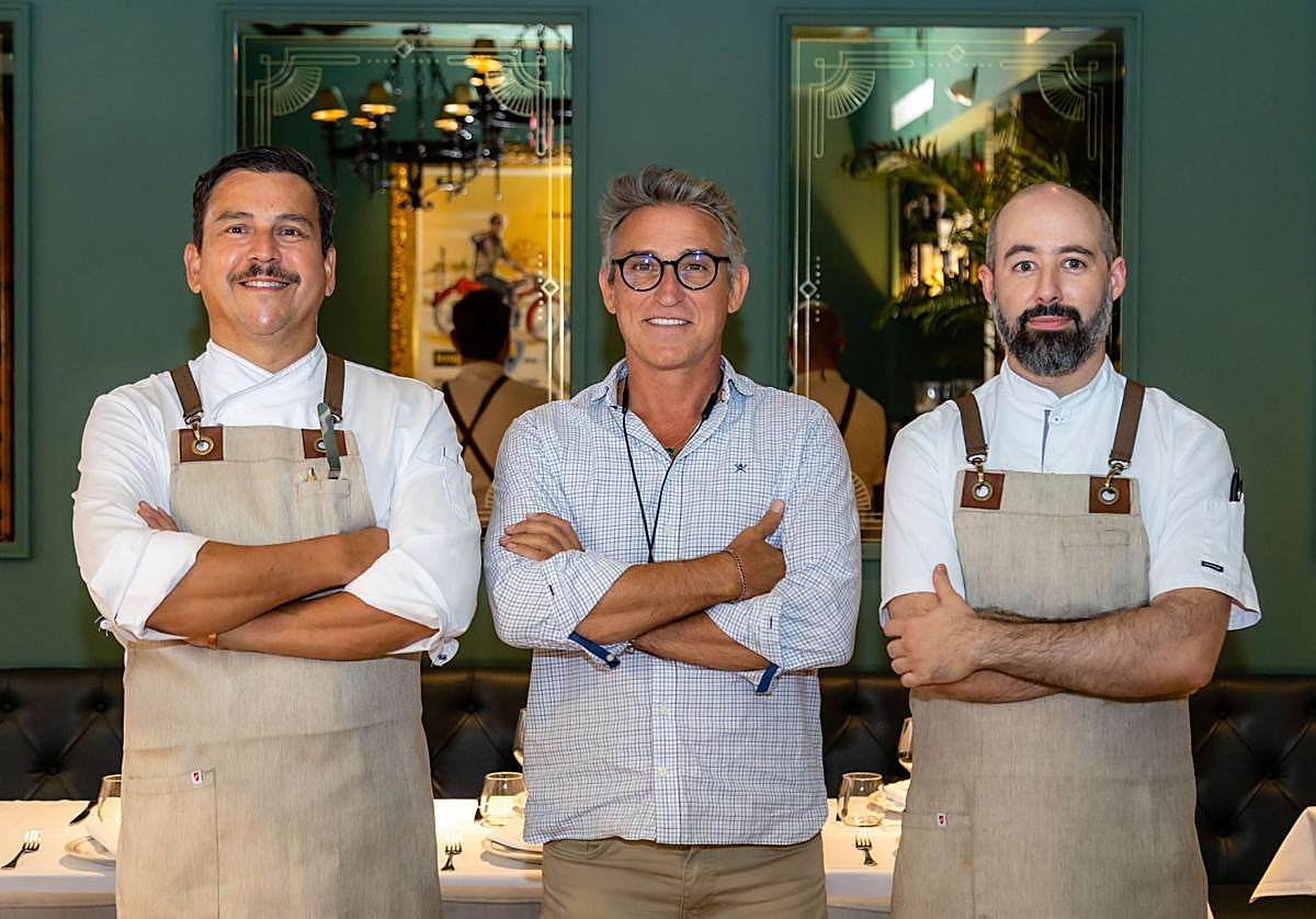 Matías Sepúlveda, Rafa Higón y Jesús Muñoz.