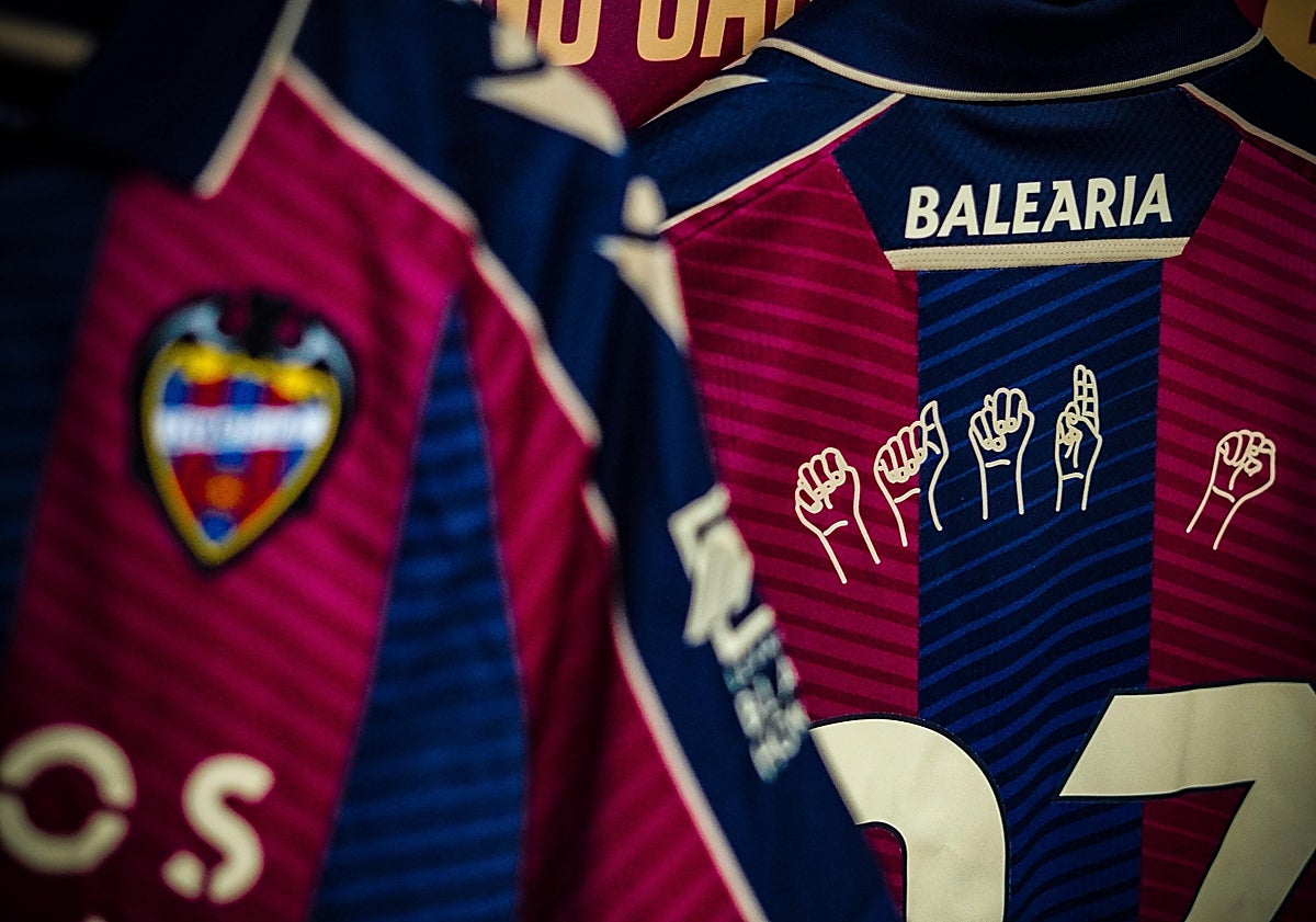 Imagen principal - Las camisetas especiales del Levante.