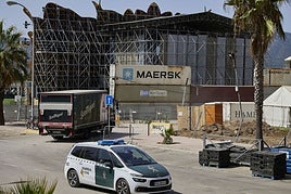 Recinto del festival Medusa tras el accidente en 2022.