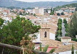 Vista general del municipio de Macastre.