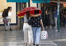 Lluvias en la Comunitat.