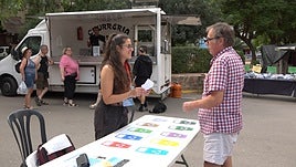 En el mercado ambulante se instalará un punto informativo.