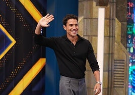 Álex González, este jueves en 'El Hormiguero'.