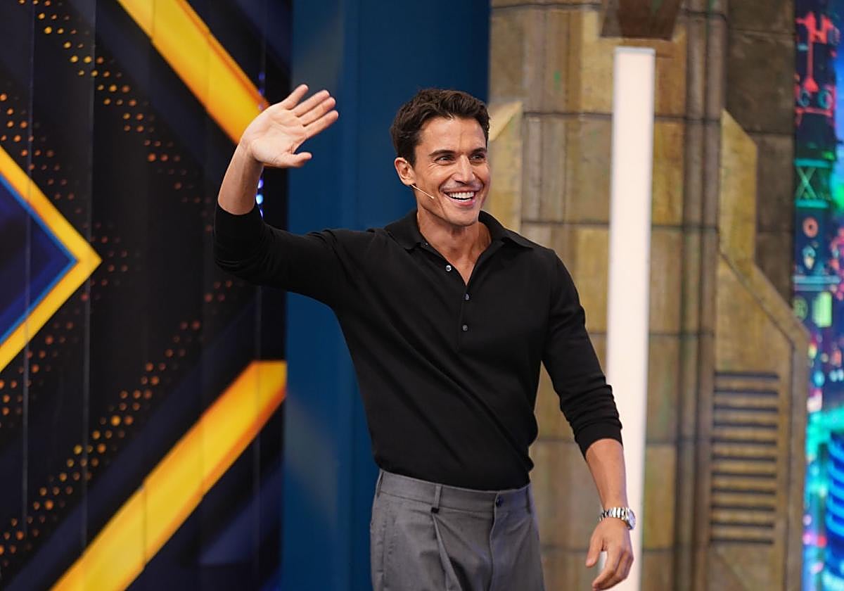 Álex González, este jueves en 'El Hormiguero'.