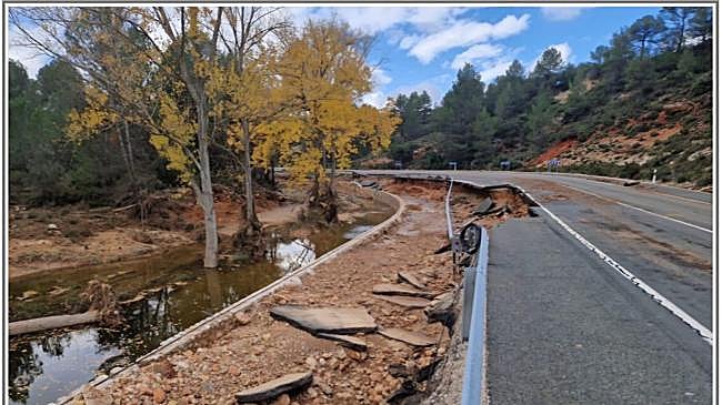 Imagen antes - Reconstrucción de la N-III.