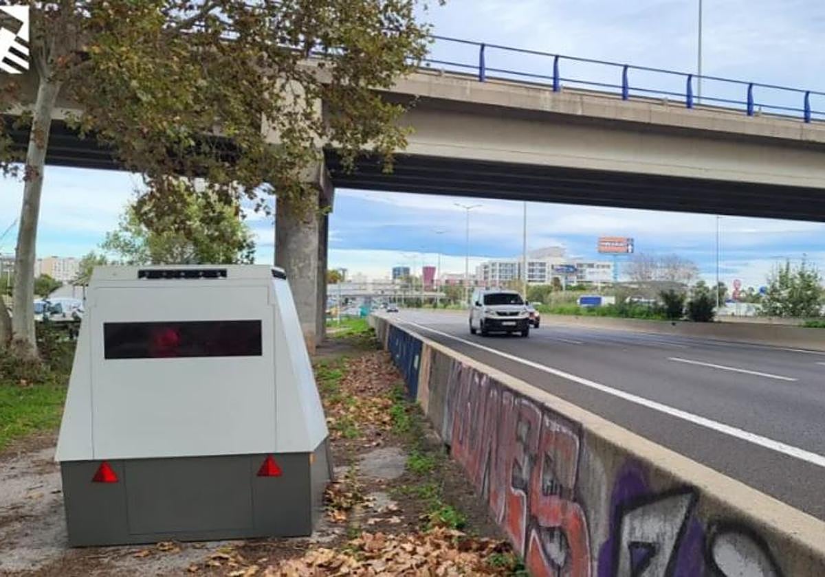 Radar remolque en carreteras españolas.