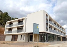 Residencia de Alpuente, en una imagen de 2024.