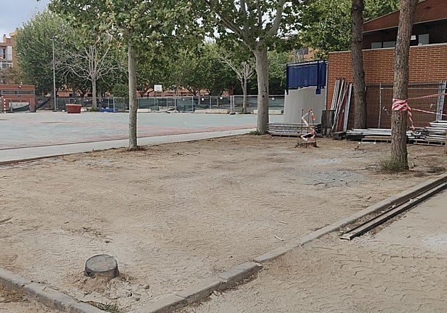 Zona exterior en la que se actuará.