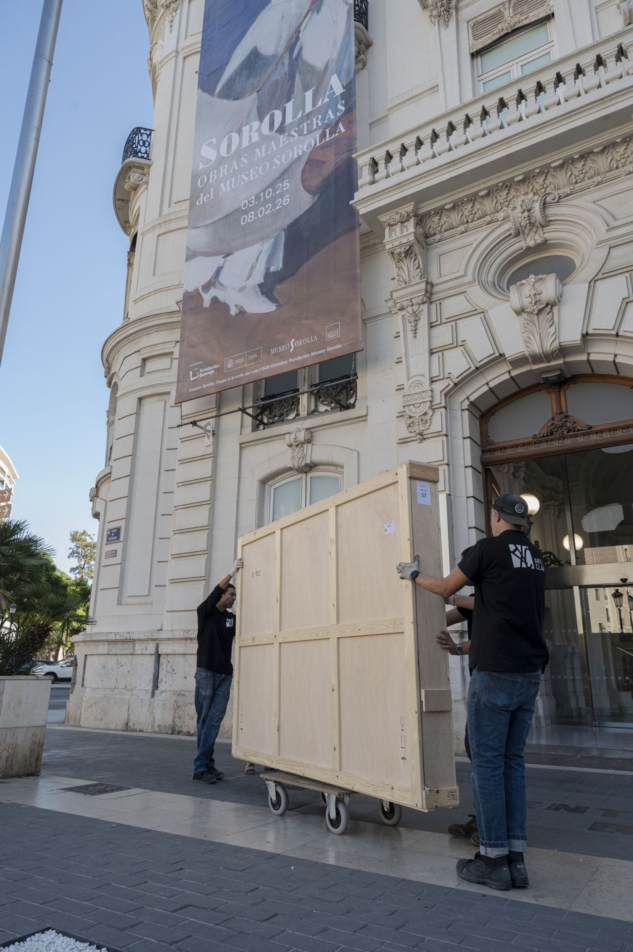 FOTOS | &#039;Operación Sorolla&#039;, de Madrid a Valencia: cómo se muda un museo