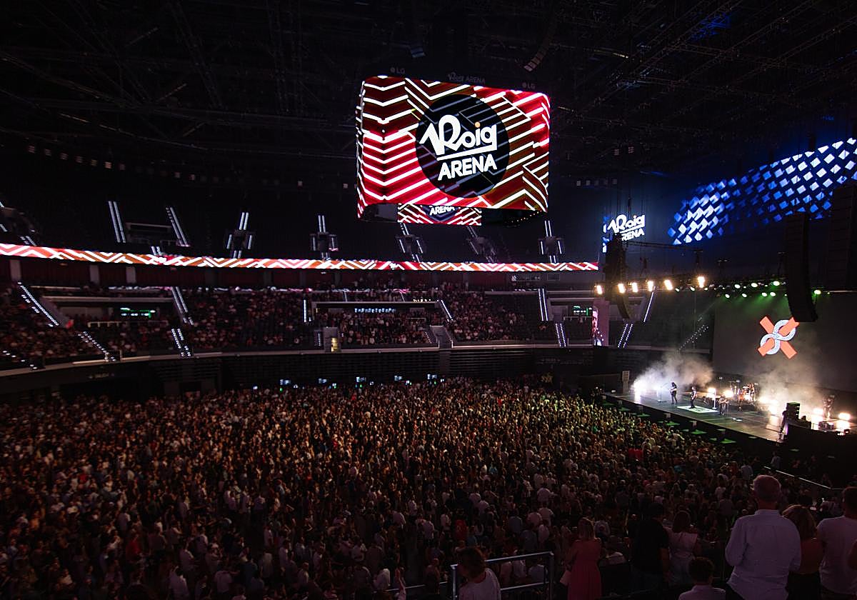 Interior del Roig Arena.