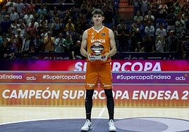 Sergio de Larrea, MVP de la Supercopa.