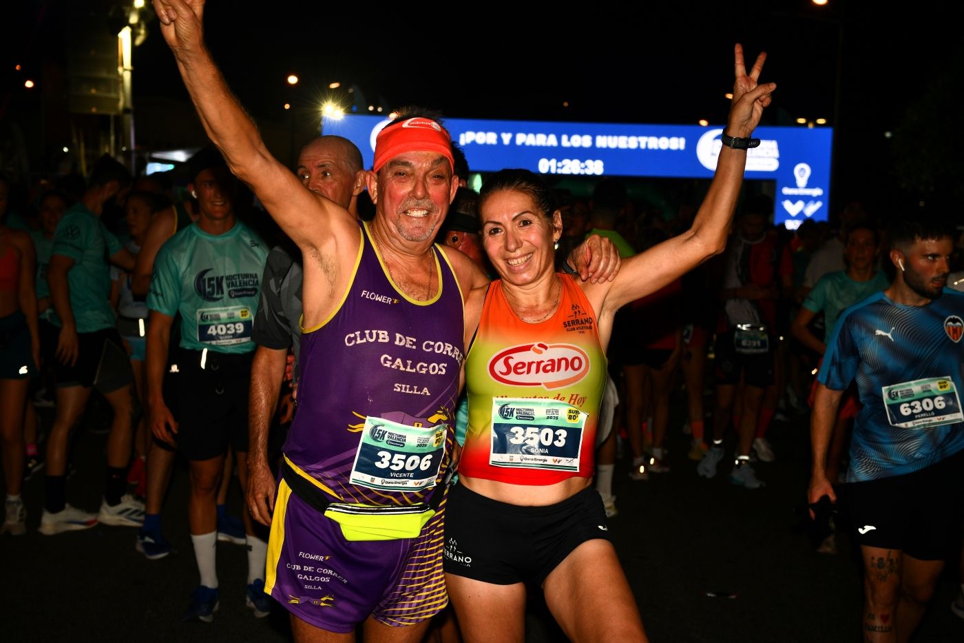 Fotos de la 15K Nocturna de Valencia 2025