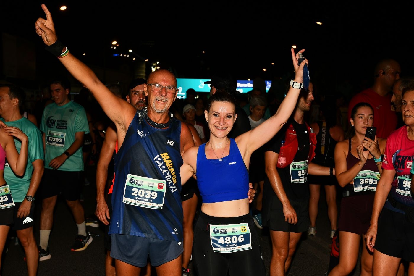 Fotos de la 15K Nocturna de Valencia 2025