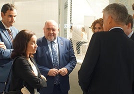 Recorrido por Cersaie de la delegación de la Diputación.