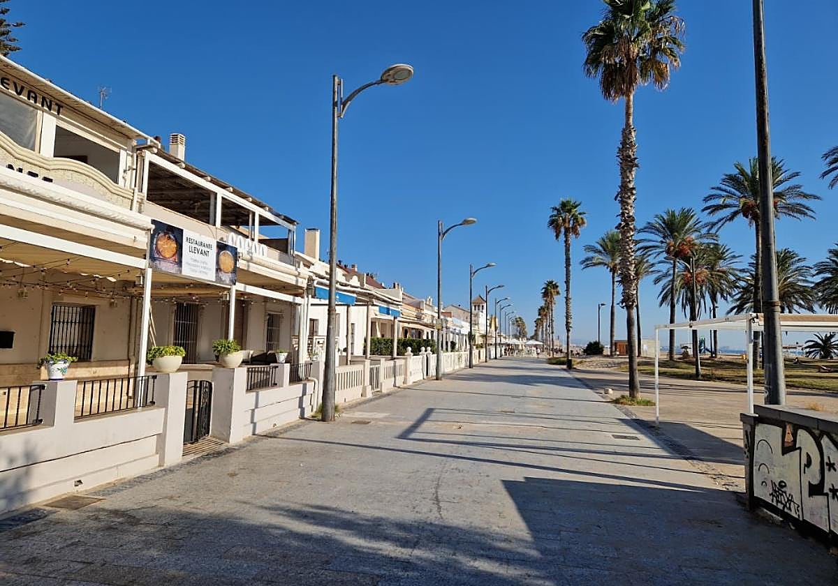Paseo marítimo de La Patacona. Vilamarxant.