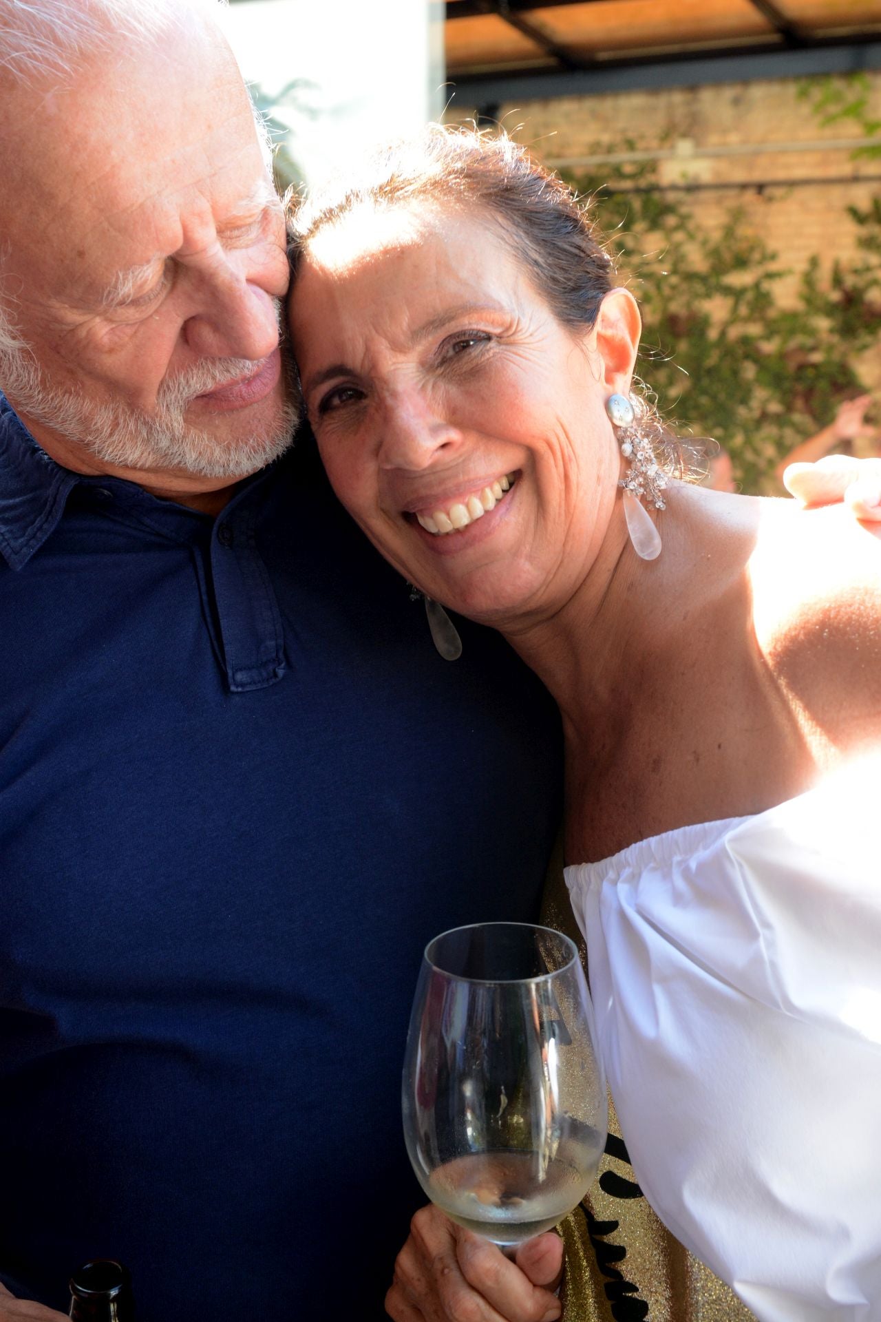 Cuchita con Juan Echanove, con quien se casó hace justo diez años. 