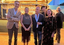 José Martí, Ángela Pla, Francisco Martínez y Mª Ángeles Ros.