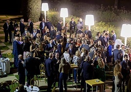 Asistentes a la cena benéfica organizada por la Fundación FERO.