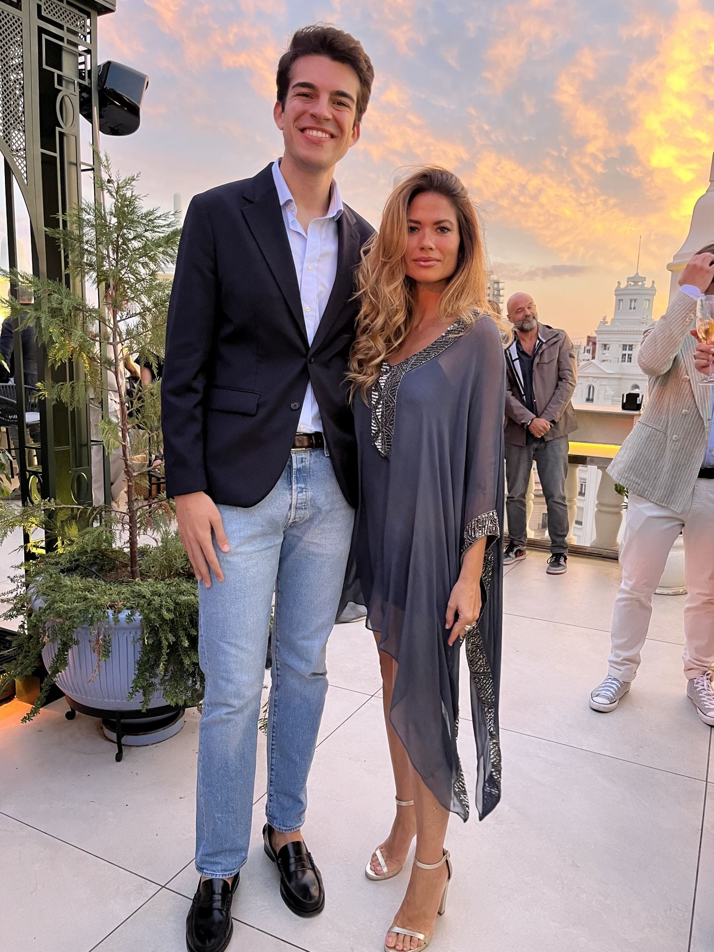 La modelo Malén Burgos.