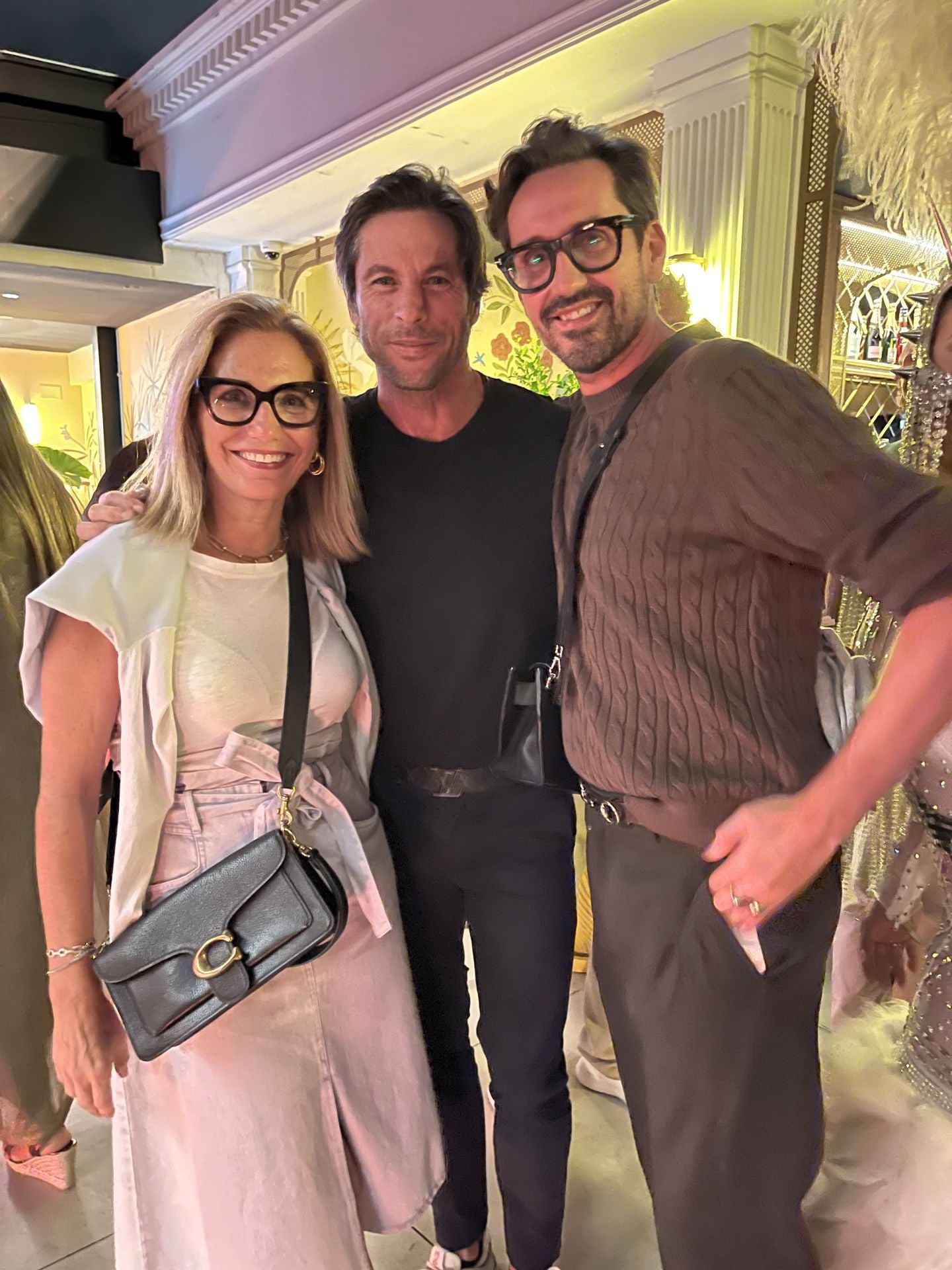 Mariví Camarelles, Canales Rivera y Álex Jordán.