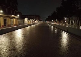 La Saleta esta madrugada.