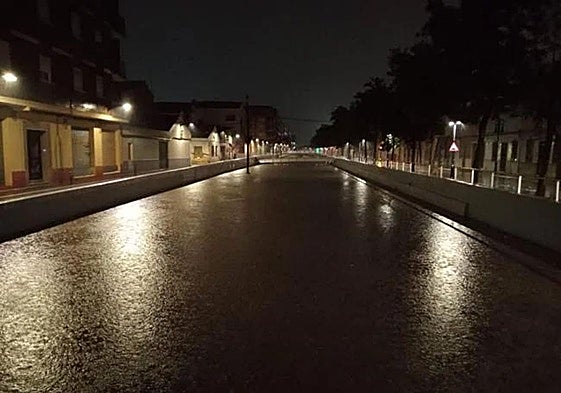 La Saleta esta madrugada.