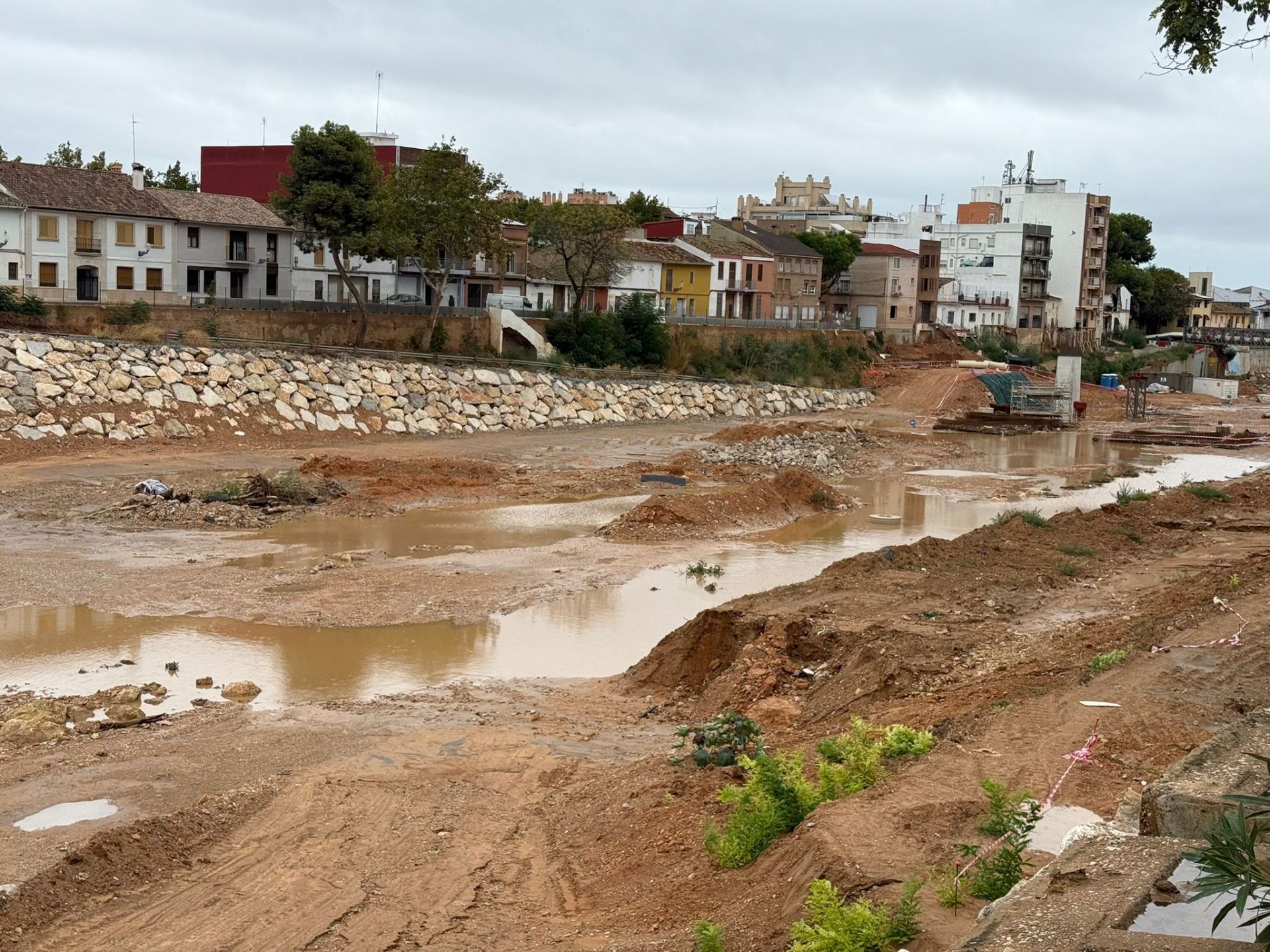 Picanya y Paiporta no le quitan ojo al barranco del Poyo por las lluvias