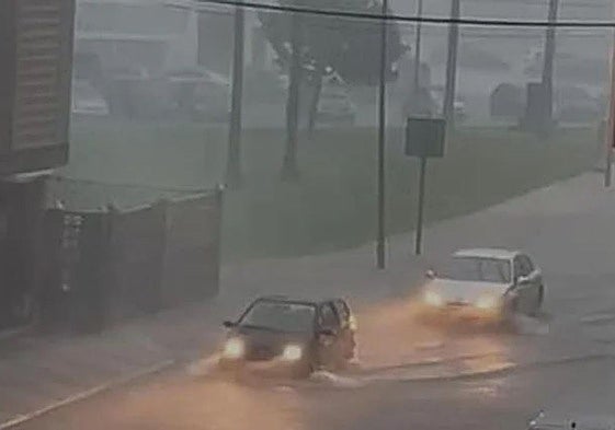 Tormenta en Cullera.
