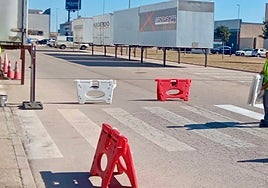 Obras en el polígono de I'Alter.