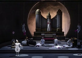 escena del espectáculo operístico 'Fausto'.