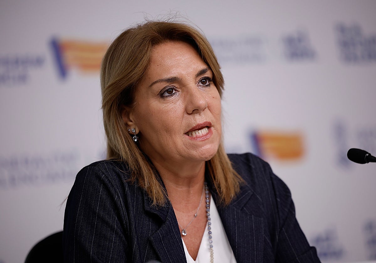 Susana Camarero, este martes.