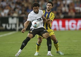 Arnaut Danjuma, en Mestalla.