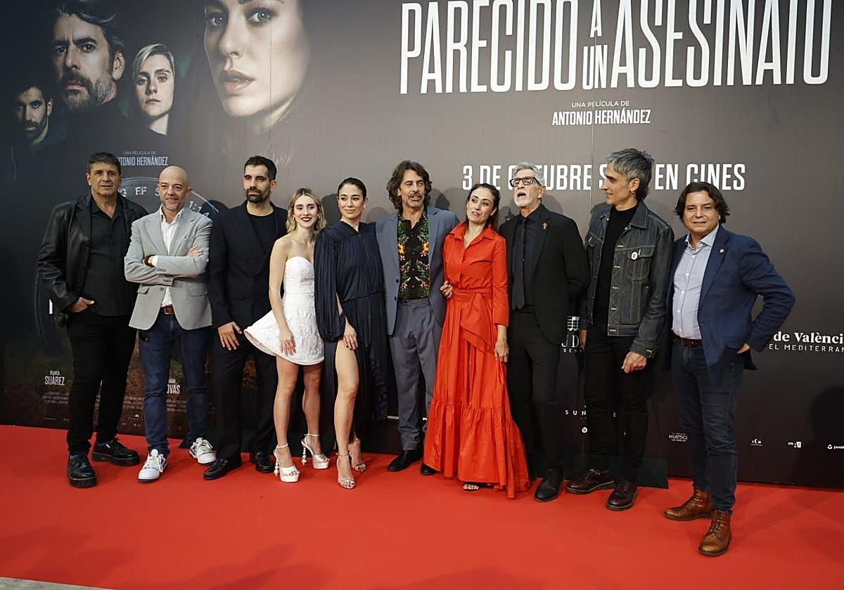 FOTOS | La alfombra roja del preestreno en Valencia de la película &#039;Parecido a un asesinato&#039;