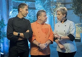El formato 'Top Chef' ya se emitió en Antena 3 hace más de una década y tenía como jueces a Paco Roncero, Alberto Chicote y Susi Díaz (de izq a drcha).