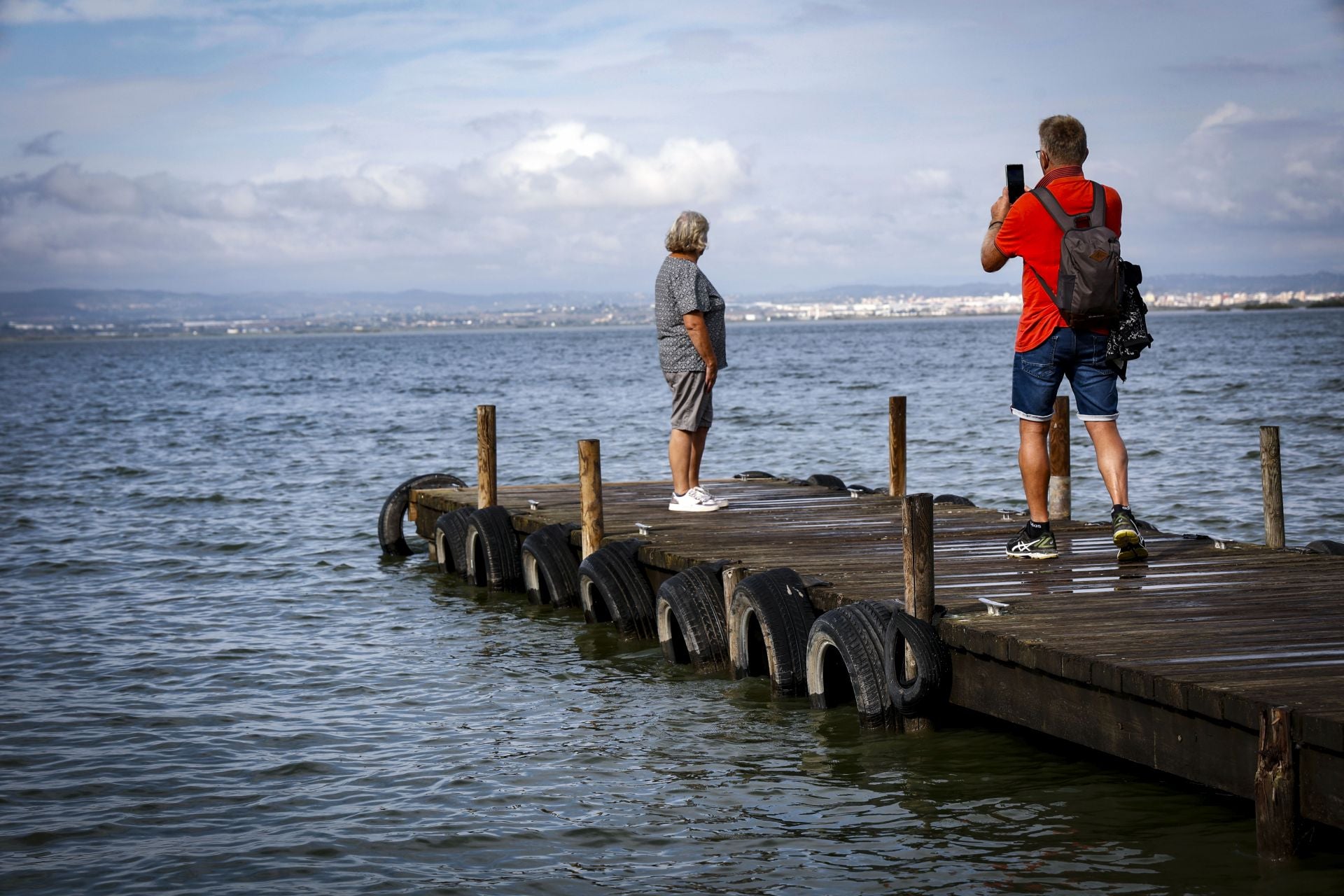 Aumenta el nivel de agua en La Albufera y campos de arroz anegados tras las lluvias