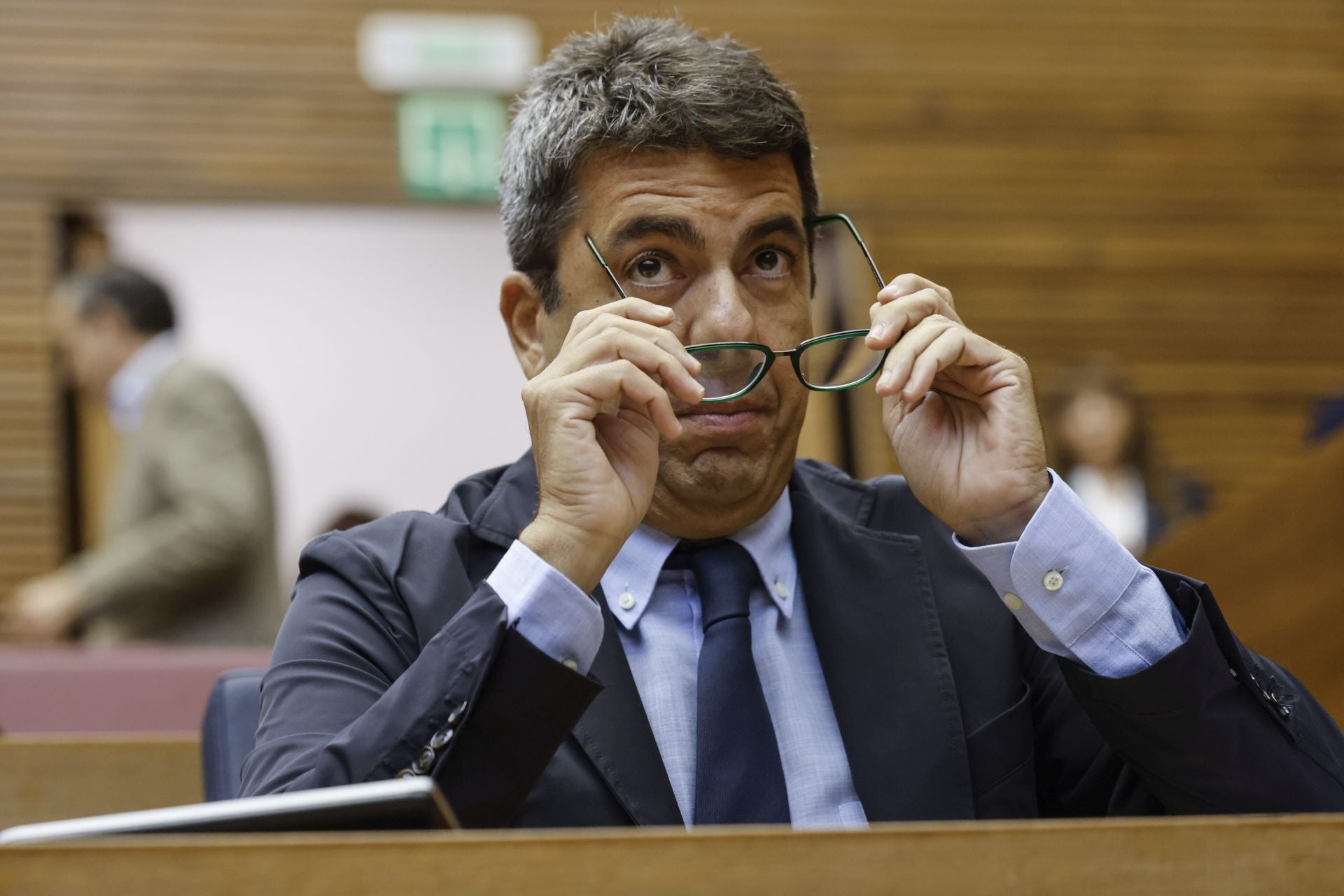 Sesión de control en Les Corts