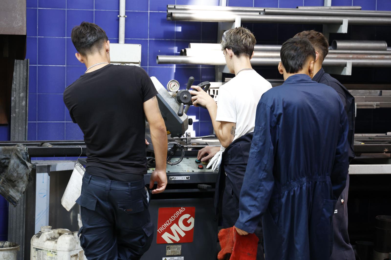 Alumnos de Formación Profesional.