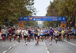 Media Maratón de Valencia, en una imagen de archivo.