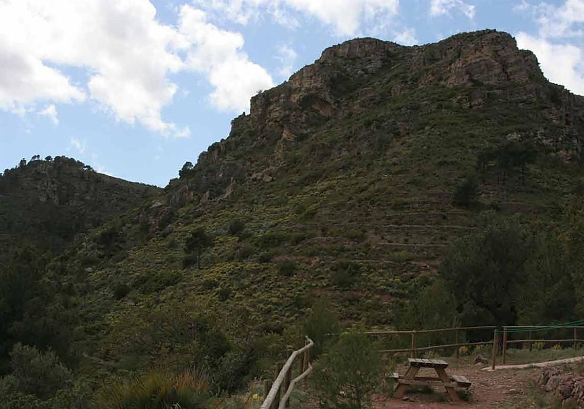 Vistas desde el área recreativa del Rincón.