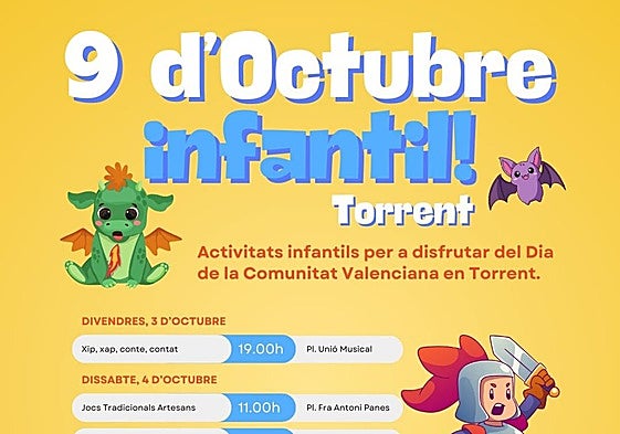 Cartel de la programación.