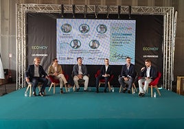 Los componentes de la mesa de expertos, durante el debate.