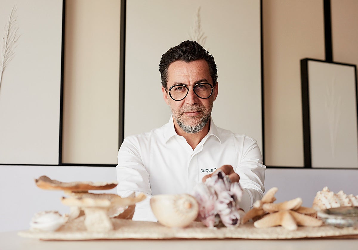 Dacosta, en su restaurante de Dénia.