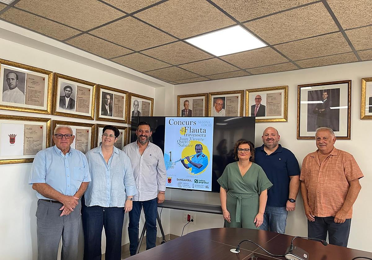 Presentación del concurso de flauta.