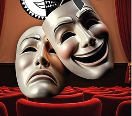 Cartel de la Mostra de Tetatro de la Llosa de Ranes.