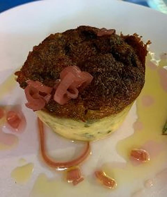 Imagen secundaria 2 - Carbonara, berenjena y flan. 