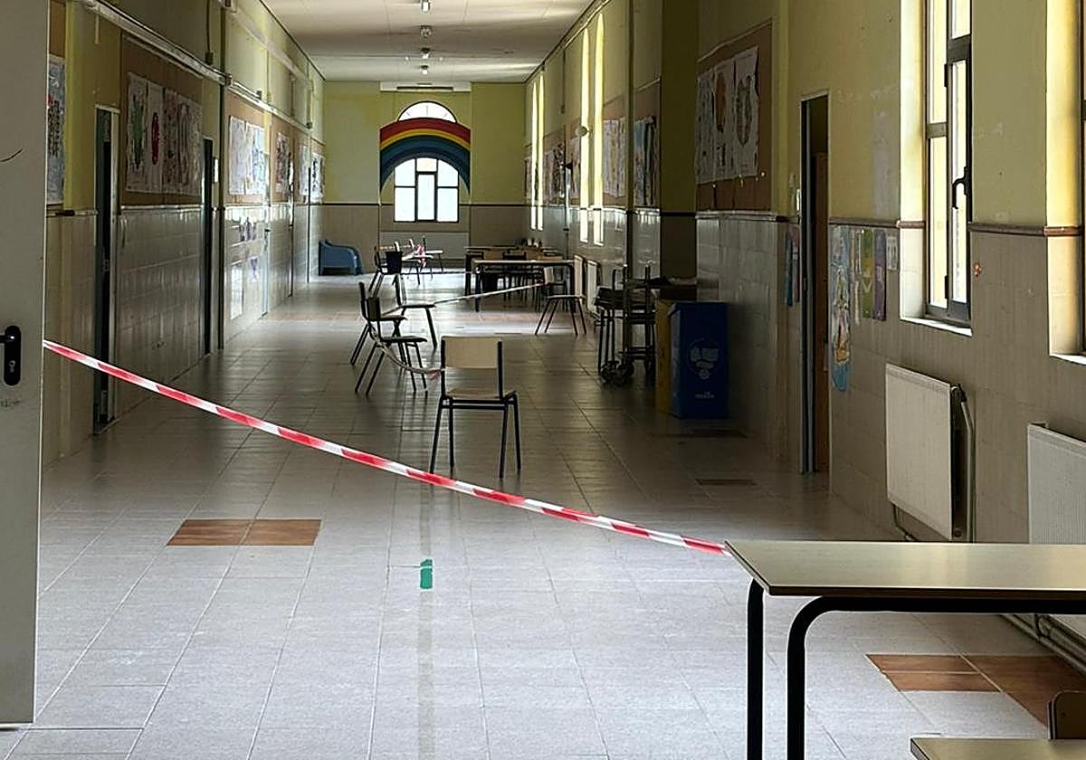 Interior del centro educativo.