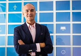 Marcos Lacruz, en la sede de Avaesen.