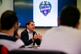 José Danvila, durante su comparecencia ante los medios.