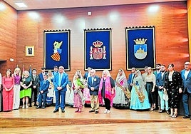 Homenaje a las personas de mayor edad de la localidad.